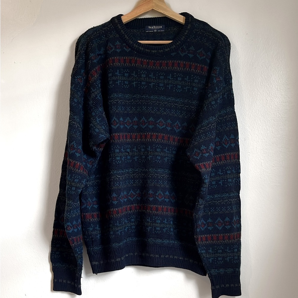 Vintage Oversized Grandpa Sweater